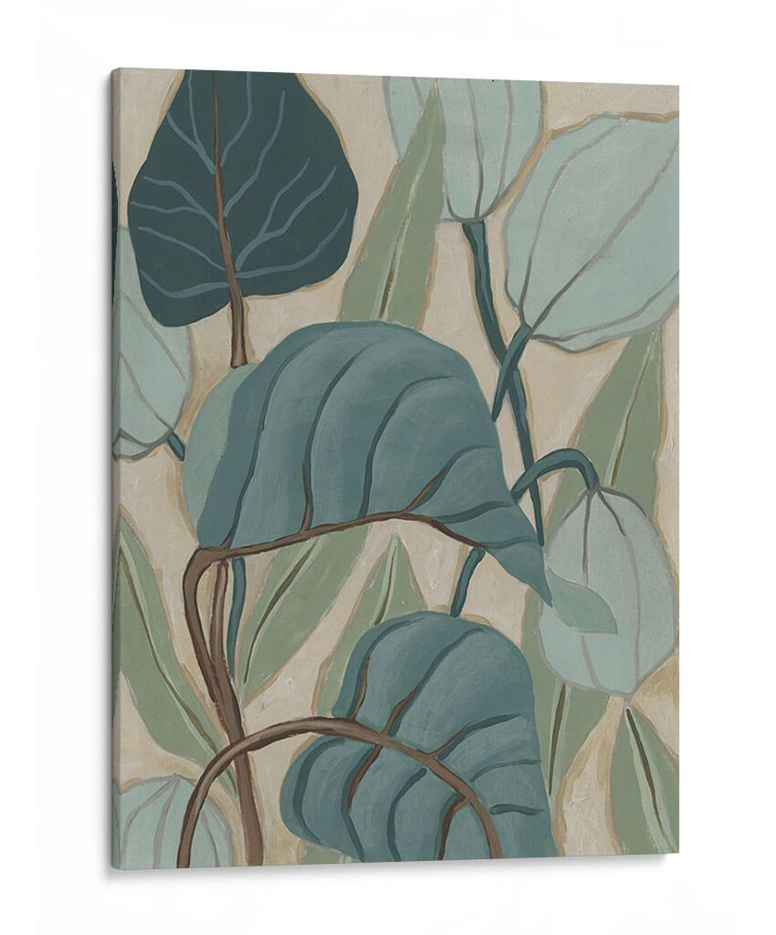 Palms De Pizarra Ii - June Erica Vess | Cuadro decorativo de Canvas Lab