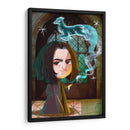 Ilustración de Snape y su patronus | Cuadro decorativo de Canvas Lab