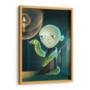 Ilustración de Voldemort y Nagini | Cuadro decorativo de Canvas Lab