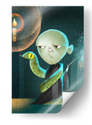 Ilustración de Voldemort y Nagini | Cuadro decorativo de Canvas Lab