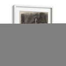 Estudio De Caballos De Carbón En Gris I - Jennifer Paxton Parker | Cuadro decorativo de Canvas Lab