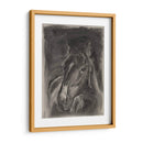 Estudio De Caballos De Carbón En Gris Ii - Jennifer Paxton Parker | Cuadro decorativo de Canvas Lab