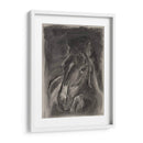 Estudio De Caballos De Carbón En Gris Ii - Jennifer Paxton Parker | Cuadro decorativo de Canvas Lab