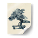 Indigo Bonsai Ii - W. Rutledge | Cuadro decorativo de Canvas Lab
