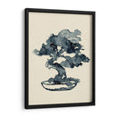 Indigo Bonsai Iv - W. Rutledge | Cuadro decorativo de Canvas Lab