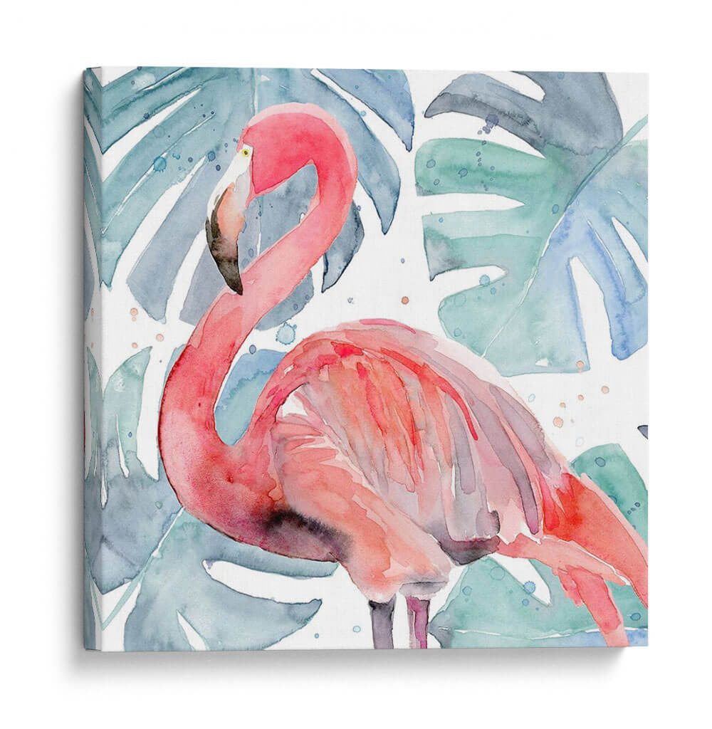Flamingo Splash Ii - Jacob Green | Cuadro decorativo de Canvas Lab