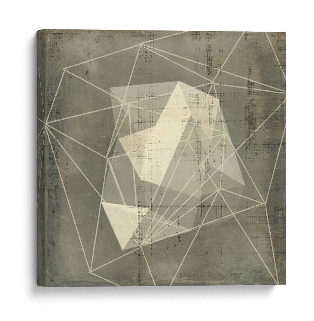 Blueprint Geomolecule I - Jennifer Goldberger | Cuadro decorativo de Canvas Lab
