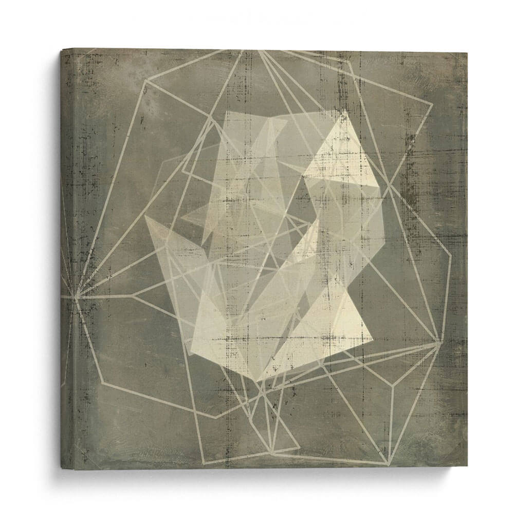 Blueprint Geomolecule Ii - Jennifer Goldberger | Cuadro decorativo de Canvas Lab
