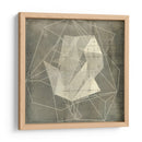 Blueprint Geomolecule Ii - Jennifer Goldberger | Cuadro decorativo de Canvas Lab
