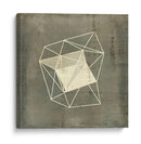 Geomolécule Blueprint Iii - Jennifer Goldberger | Cuadro decorativo de Canvas Lab