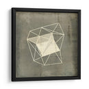 Geomolécule Blueprint Iii - Jennifer Goldberger | Cuadro decorativo de Canvas Lab