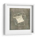 Geomolécule Blueprint Iii - Jennifer Goldberger | Cuadro decorativo de Canvas Lab