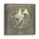 Geomolécule Blueprint Iv - Jennifer Goldberger | Cuadro decorativo de Canvas Lab