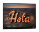Hola | Cuadro decorativo de Canvas Lab
