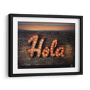 Hola | Cuadro decorativo de Canvas Lab