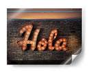 Hola | Cuadro decorativo de Canvas Lab