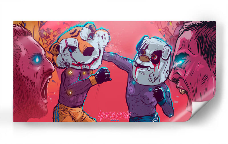 CLÁSICO - Gerardo Rodela - Neoleón | Cuadro decorativo de Canvas Lab