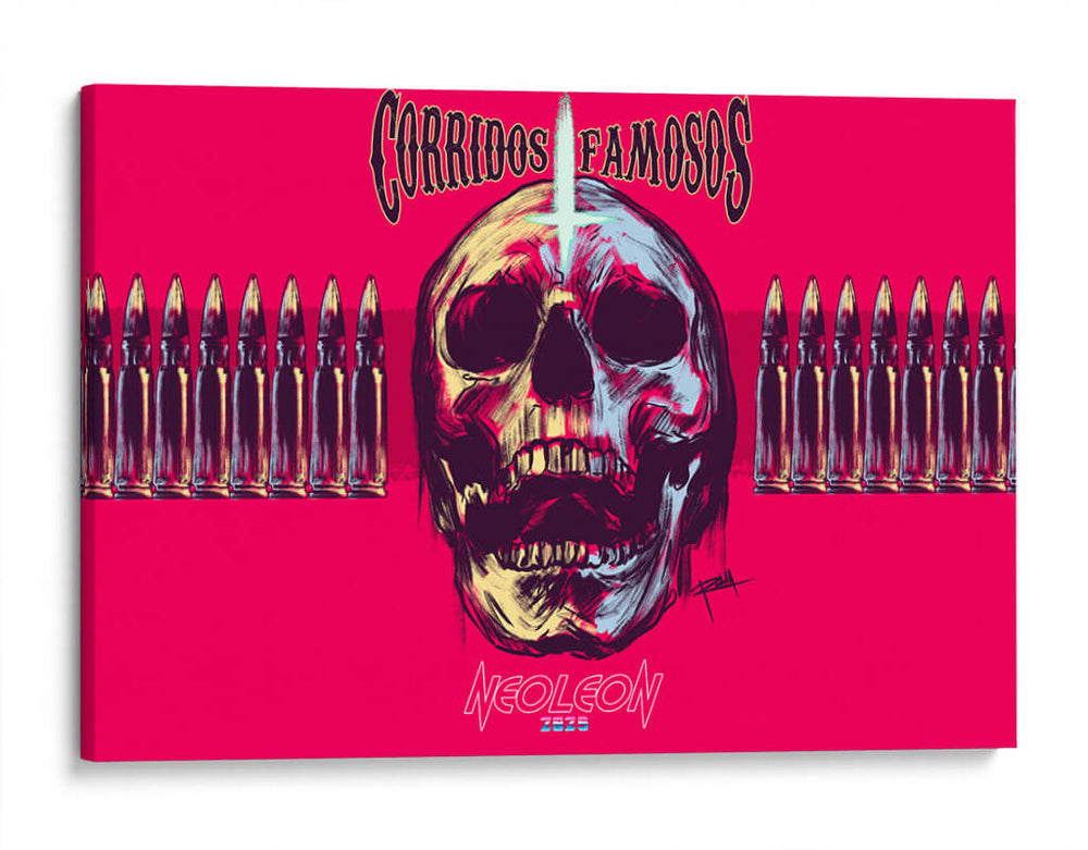 Corridos famosos neoleon - Gerardo Rodela - Neoleón | Cuadro decorativo de Canvas Lab