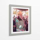 EL REY DE MIL CORONAS - Gerardo Rodela - Neoleón | Cuadro decorativo de Canvas Lab