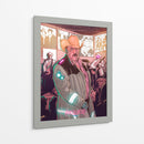 EL REY DE MIL CORONAS - Gerardo Rodela - Neoleón | Cuadro decorativo de Canvas Lab