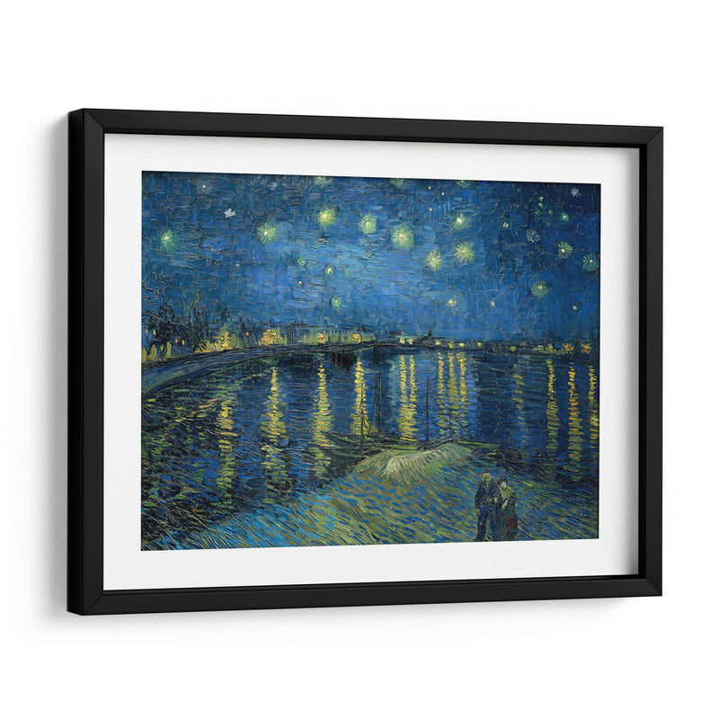 Noche estrellada sobre el Ródano - Vincent Van Gogh | Cuadro decorativo de Canvas Lab