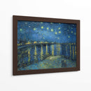 Noche estrellada sobre el Ródano - Vincent Van Gogh | Cuadro decorativo de Canvas Lab