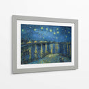 Noche estrellada sobre el Ródano - Vincent Van Gogh | Cuadro decorativo de Canvas Lab