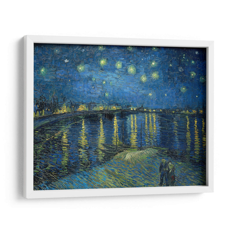 Noche estrellada sobre el Ródano - Vincent Van Gogh | Cuadro decorativo de Canvas Lab