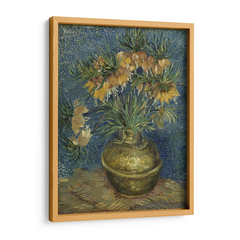 Corona imperial fritilliaria en un jarrón de cobre - Vincent Van Gogh | Cuadro decorativo de Canvas Lab