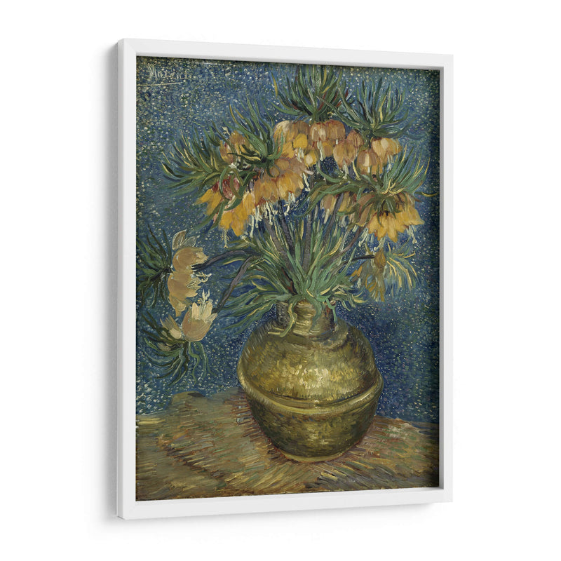 Corona imperial fritilliaria en un jarrón de cobre - Vincent Van Gogh | Cuadro decorativo de Canvas Lab