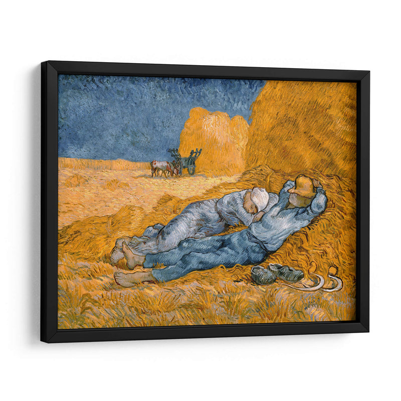 La siesta - Vincent Van Gogh | Cuadro decorativo de Canvas Lab