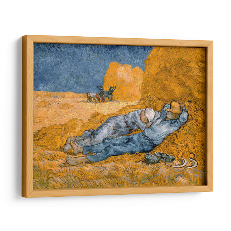 La siesta - Vincent Van Gogh | Cuadro decorativo de Canvas Lab