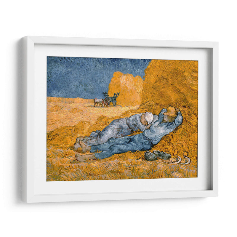 La siesta - Vincent Van Gogh | Cuadro decorativo de Canvas Lab