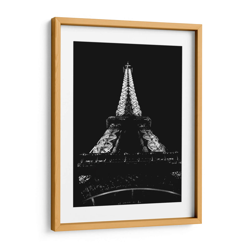 Tour Eiffel La Nuit - Rod Delamater | Cuadro decorativo de Canvas Lab