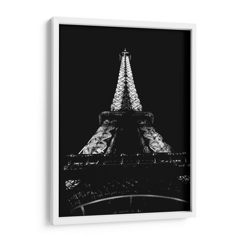 Tour Eiffel La Nuit - Rod Delamater | Cuadro decorativo de Canvas Lab