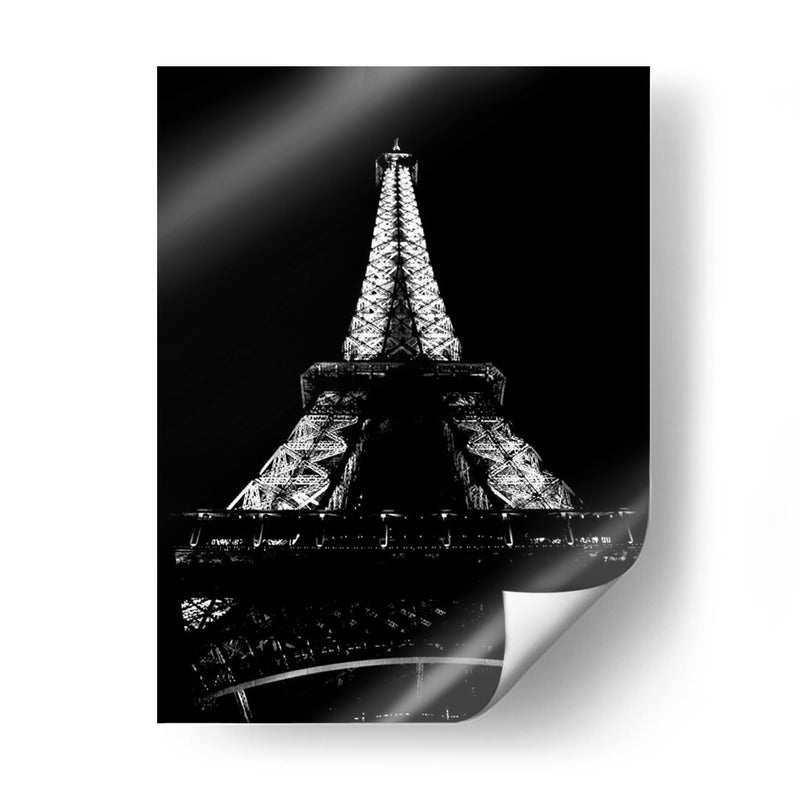 Tour Eiffel La Nuit - Rod Delamater | Cuadro decorativo de Canvas Lab