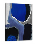 Cobalt Abstracto I - Studio W | Cuadro decorativo de Canvas Lab