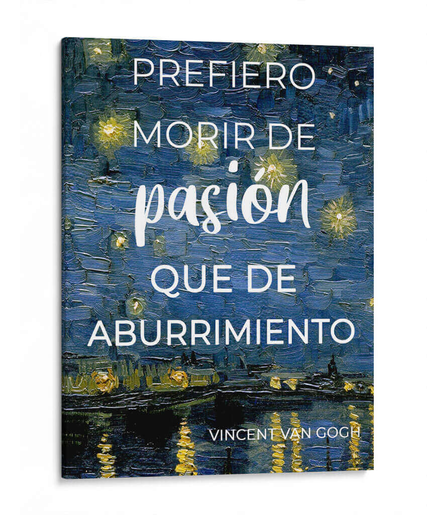 Morir de pasión | Cuadro decorativo de Canvas Lab
