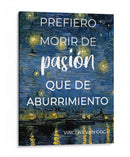 Morir de pasión | Cuadro decorativo de Canvas Lab