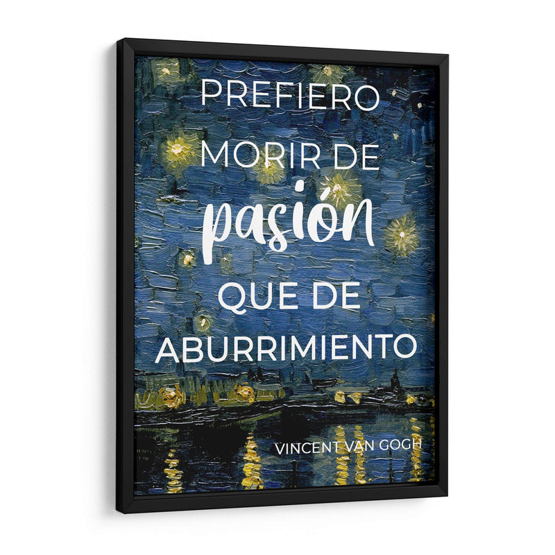 Morir de pasión | Cuadro decorativo de Canvas Lab