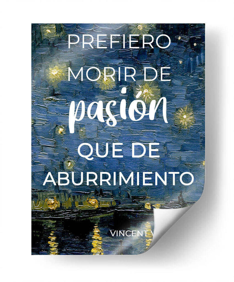 Morir de pasión | Cuadro decorativo de Canvas Lab