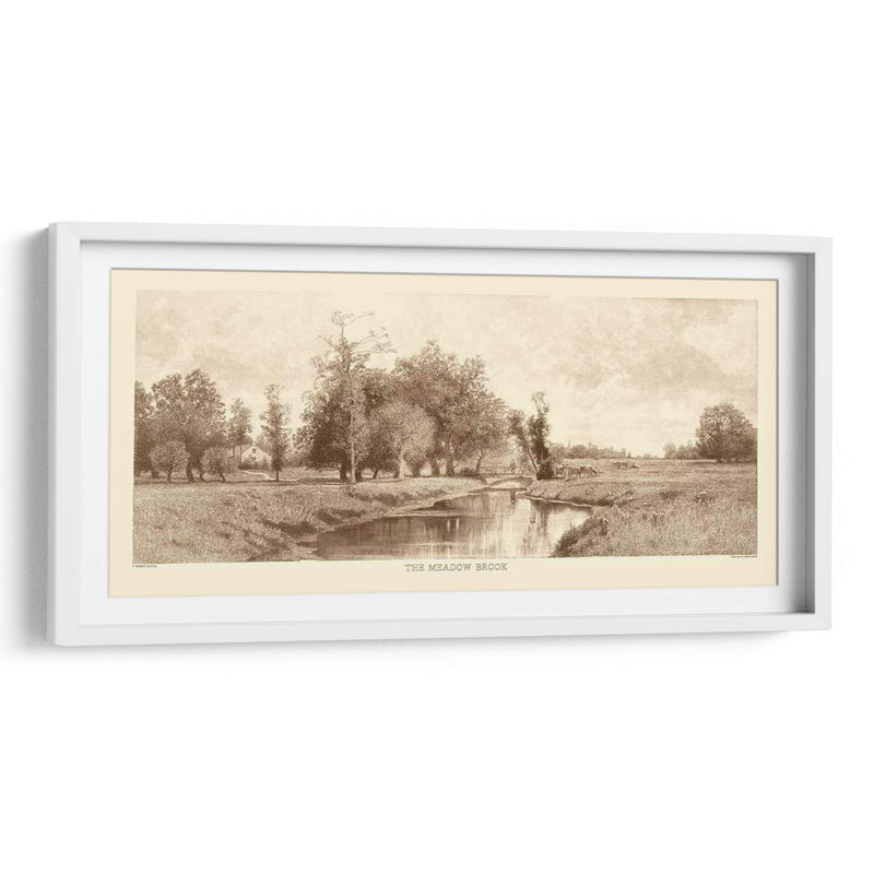 El Prado Brook Sepia - Jennings Sheffield | Cuadro decorativo de Canvas Lab