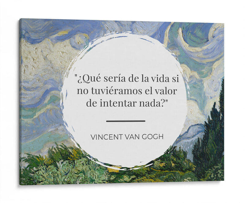 Si no tuviéramos el valor | Cuadro decorativo de Canvas Lab