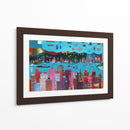 Hong Kong a todo color | Cuadro decorativo de Canvas Lab