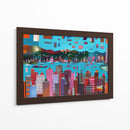 Hong Kong a todo color | Cuadro decorativo de Canvas Lab