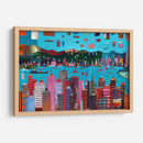 Hong Kong a todo color | Cuadro decorativo de Canvas Lab