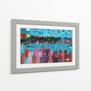 Hong Kong a todo color | Cuadro decorativo de Canvas Lab