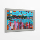 Hong Kong a todo color | Cuadro decorativo de Canvas Lab