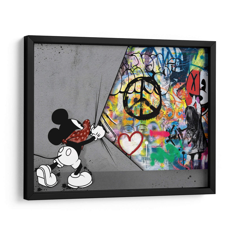 Pop Art Mouse Zoom - David Aste | Cuadro decorativo de Canvas Lab
