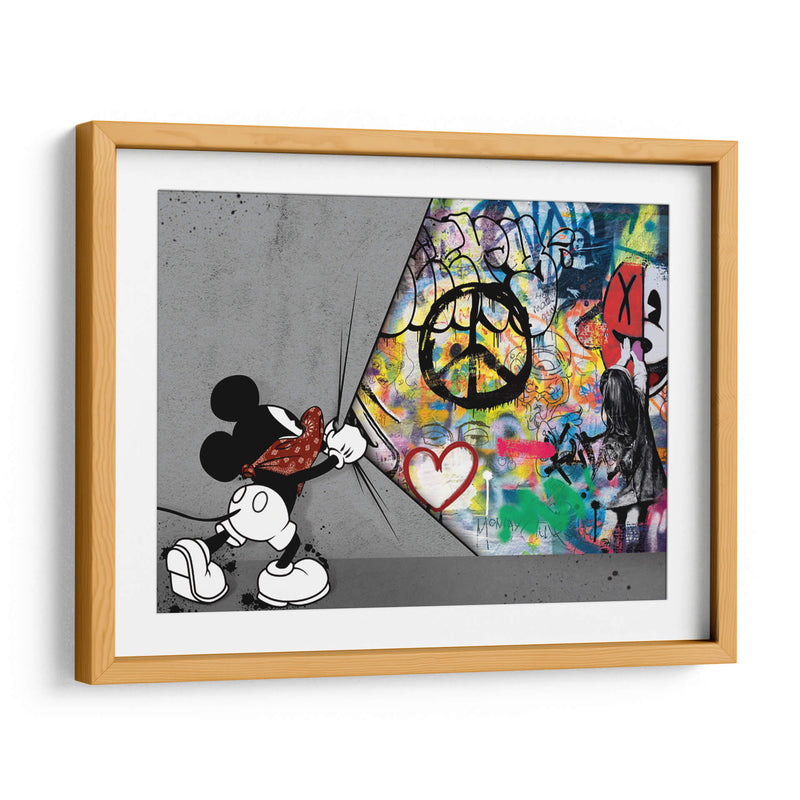 Pop Art Mouse Zoom - David Aste | Cuadro decorativo de Canvas Lab